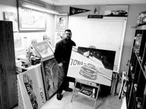 In my art studio