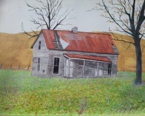 "For Sale" watercolor